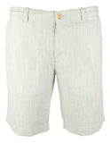 Pantalón corto Tommy Bahama Harbor de lino elástico con espiga de espiga, 25 cm de entrepierna (Malibu, talla pequeña)