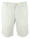 Pantalón corto Tommy Bahama Harbor de lino elástico con espiga de espiga, 25 cm de entrepierna (Malibu, talla pequeña)