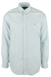 Polo Ralph Lauren Men's Classic Fit Plaid Long Sleeves Oxford Shirt