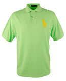 Polo Ralph Lauren Men's Big&Tall Big Pony Short Sleeve Mesh Polo Shirts-FG-1XB