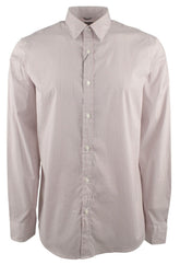 Michael Kors Men's Printed Trim Stretch Long Sleeve Shirt WRd XL