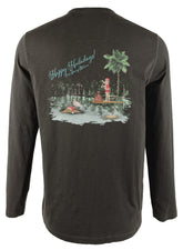 Tommy Bahama Men's Santa On Holiday Long Sleeves Shirt-C-Small