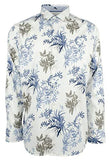 Tommy Bahama Men's Bluegrass Bay Long Sleeve Button Down MC Medium