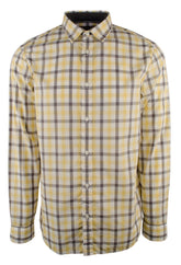 Michael Kors Men's Long Sleeve Plaid Classic fit Shirt