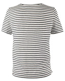 Eileen Fisher Women's Striped Organic Linen T Shirt