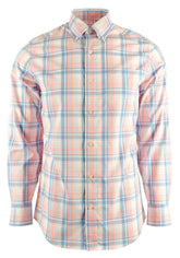 Southern Tide Men's LS Beach Lagoon Plaid Long Sleeve Shirt
