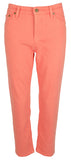 Ralph Lauren Women's Classic Straight Cropped Jean Style Pants Coral Petite 8