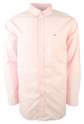 Camisa clásica de manga larga con botones para hombre de Southern Tide, color rosa, talla grande