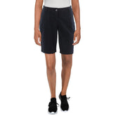 Bermudas de oficina Tommy Bahama hasta la rodilla para mujer, color negro 2