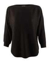 Customer Return Lauren Ralph Lauren Women's Cable-Knit Boatneck Sweater-B-S