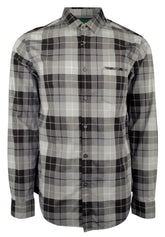 Hugo Boss Men's Green Label C Bansi Regular Fit Plaid Dress Shirt BG Small
