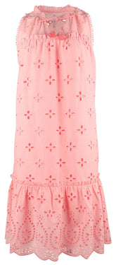 Southern Tide Women's Rowena Scalloped Eyelet A Line Dress
