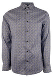 Michael Kors Men's Stretch Slim Fit Long Sleeve Shirt