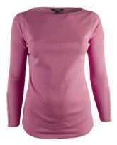 Customer Return Lauren Ralph Lauren Women's Plus Size Boatneck Jersey Top-H-1X