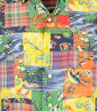Polo Ralph Lauren Men's Classic Fit Patchwork Camp Shirt