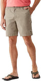 Tommy Bahama Men's Oceanside Poplin Pull Up Shorts (Dk Sand, Small)