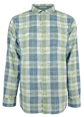 Men's Big & Tall Palapa Plaid Button-Down Shirt-S-2XL