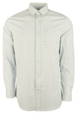 Camisa deportiva intercostera a cuadros Jibe de Southern Tide para hombre, color verde té, talla pequeña