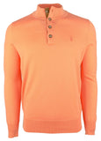 Ralph Lauren Men's Buttoned Mock Sweatshirt-TO-Small