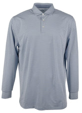 Southern Tide Men's Driver Heather Striped Performance Polo Shirt HPB XL