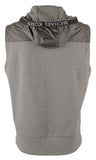 Michael Kors Men's Knit Cotton Nylon Vest Grey Small
