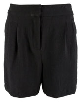 Vince Camuto Women's Summer Heat Solid Pull On Shorts Black 0