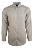 Kenneth Cole New York Men's Slim Fit Striped Long Sleeve Dress Shirt GM 16.5