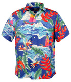 Polo Ralph Lauren Men's Classic Fit Hoffman Print Camp Shirt