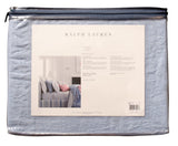 Ralph Lauren Home Meadow Lane Britt Keten Battaniye 54" x 72" Mavi