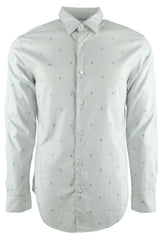 Hugo Boss Men's Ronni Palm Slim Fit Long Sleeve Shirt XXL