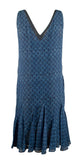 Lauren Ralph Lauren Women's Geo Print V Neck Sleeveless Dress