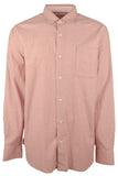 Camisa Tommy Bahama de manga larga con diseño de espiga Heather Bay para hombre, talla grande y alta, 2XB, manzana al horno