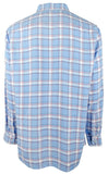 Southern Tide Erkek Kenevir Karışımlı Headland Bayfront Ekose Spor Gömlek Küçük Tekne Mavisi