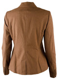 Ralph Lauren Women's Petite Faux Suede Trim Blazer Jacket 4P
