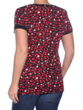 Lauren Ralph Lauren Women's Floral Stretch Jersey Top