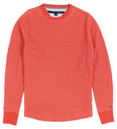 Tommy Hilfiger Men's Waffle Style Long Sleeve Shirt-PR-S
