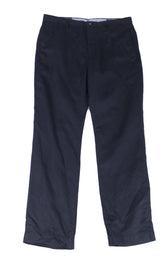 Polo Ralph Lauren Mens Straight Fit Linen Blend Trouser Pants Navy 34/32