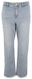 Michael Kors Women's Frayed Hem Ankle Cropped Jeans