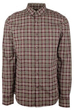 Michael Kors Men's Slim Fit Plaid Print Long Sleeves Shirt