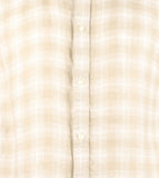 Michael Kors Men's Linen Slim Fit Long Sleeve Shirt