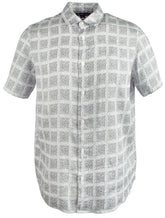 Michael Kors Men's Paxton Print Short Sleeve Shirt S Small