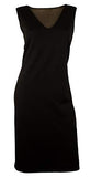 Ralph Lauren Women's Sleeveless Mesh Inset Dress B L