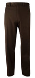 Ralph Ralph Lauren Men's Flat Front Polyester Viscose Dress Pants DBrwn 40W X