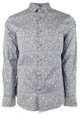 Michael Kors Men's Stretch Slim Fit Long Sleeve Shirt