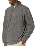 Tommy Bahama Erkek Cloud Peak Yarım Fermuarlı Polar Kazak Kül Grisi Küçük