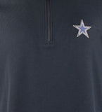 Tommy Bahama Men's NFL Cowboys Emfielder Half-Zip Sweatshirt-CB-Small