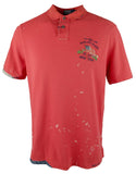 Polo Ralph Lauren Men's Distressed Classic Painted Patched RL Polo Shirt