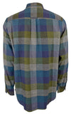 Tommy Bahama Men's Canyon Beach Flannel Bonfire Check Long Sleeve Shirt Small