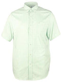 Men's Gingham Intercoastal Short Sleeve Shirt-C-S