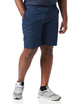 A|X ARMANI EXCHANGE mens Stretch Twill Bermuda Shorts, Navy Blazer Camo, 30